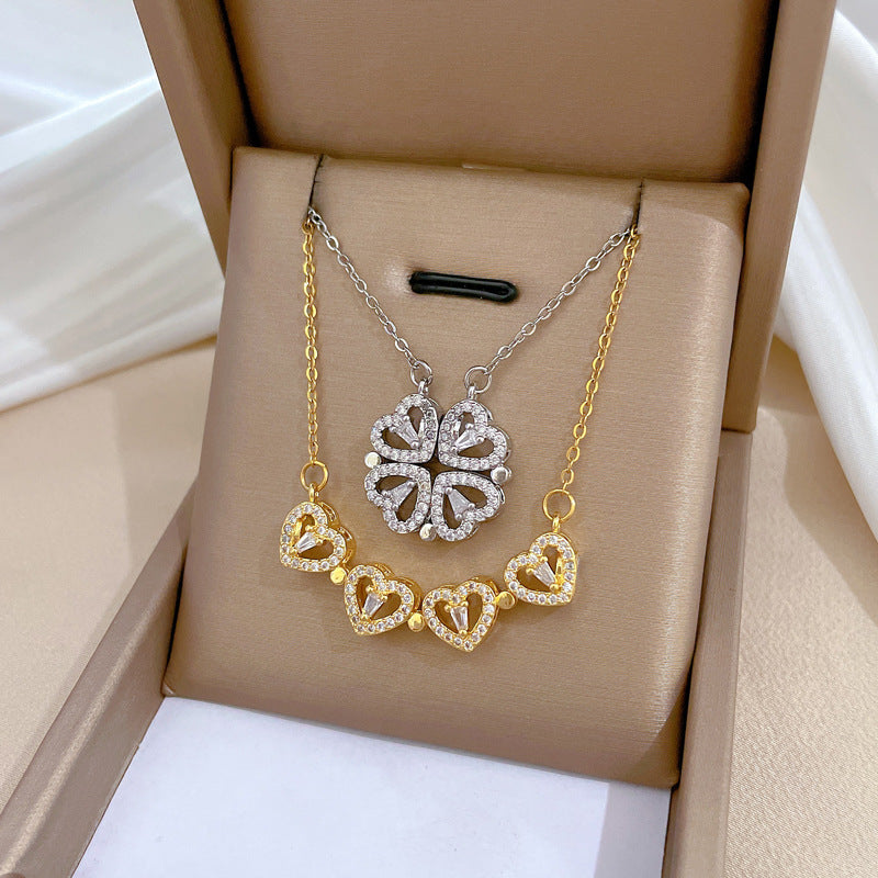 Collar Corazón de la Suerte 4