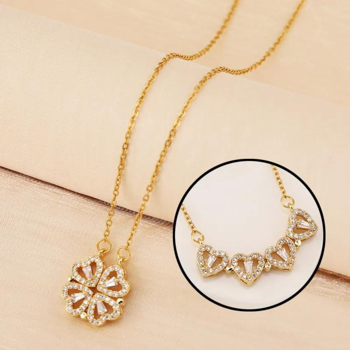 Collar Corazón de la Suerte 4