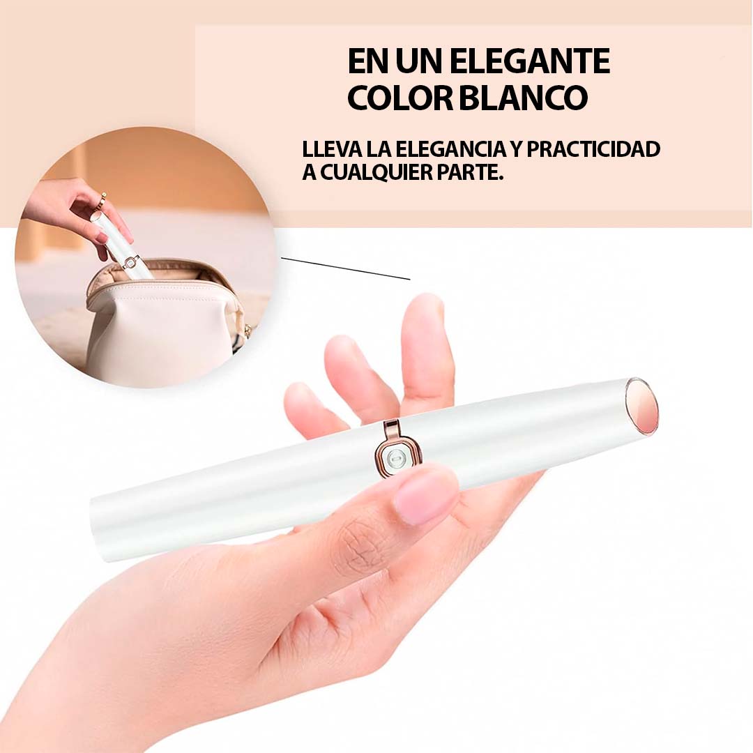 Depilador Eléctrico de Precisión para Cejas y Vello Facial
