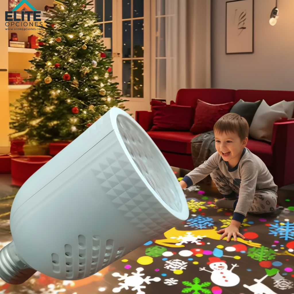 Bombillo Proyector BrillaNavidad