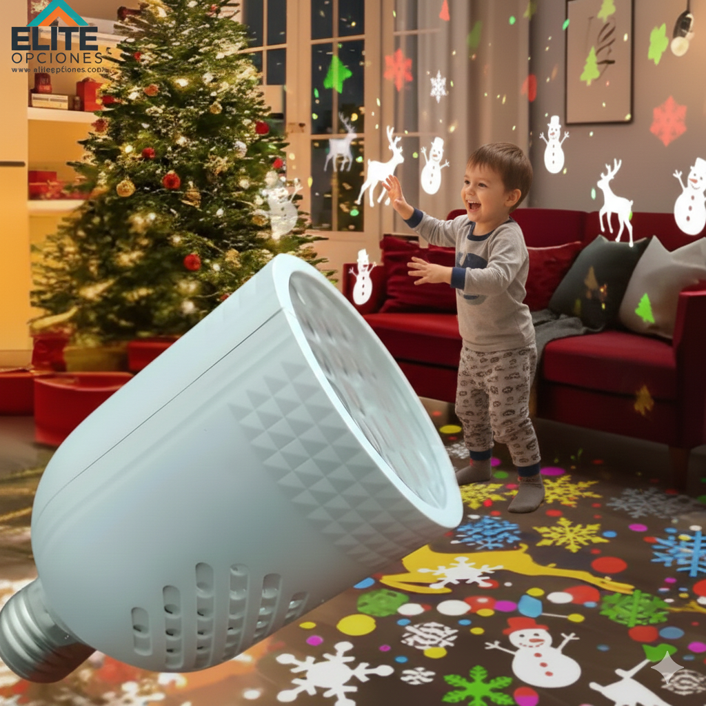 Bombillo Proyector BrillaNavidad