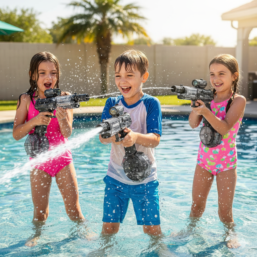 Pistola De Agua Eléctrica